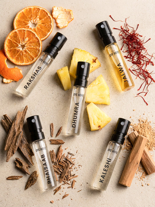 Men's Trial Pack Of 5 EDP Perfume Tester 2ml Each