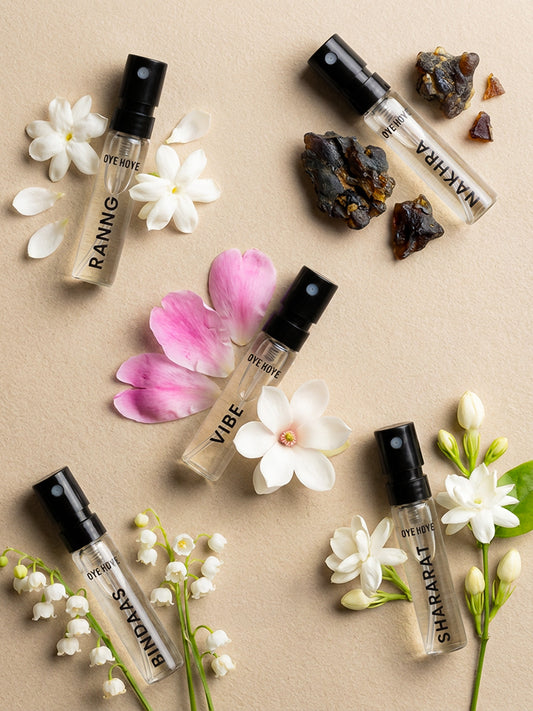 Women's Trial Pack Of 5 EDP Perfume Tester 2ml Each