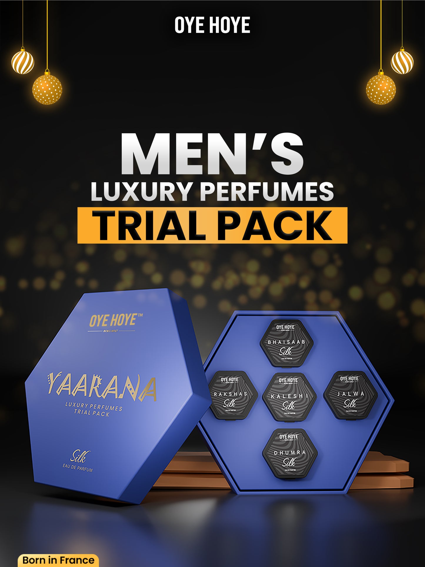 Men's Pack Of 5 Men Booster Fragrances 6ml Each