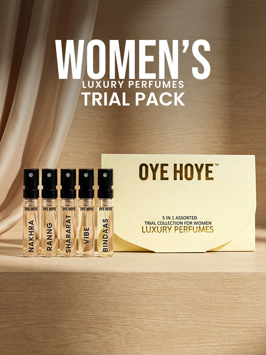 Women's Trial Pack Of 5 EDP Perfume Tester 2ml Each