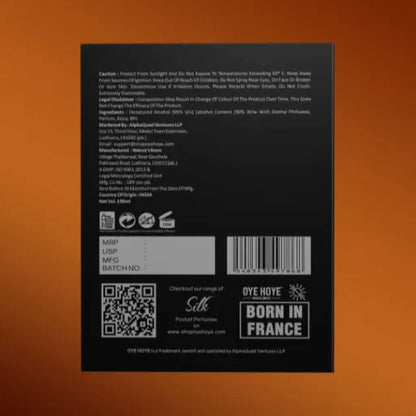 Men’s EDP Perfume, Bhaisaab 100ml