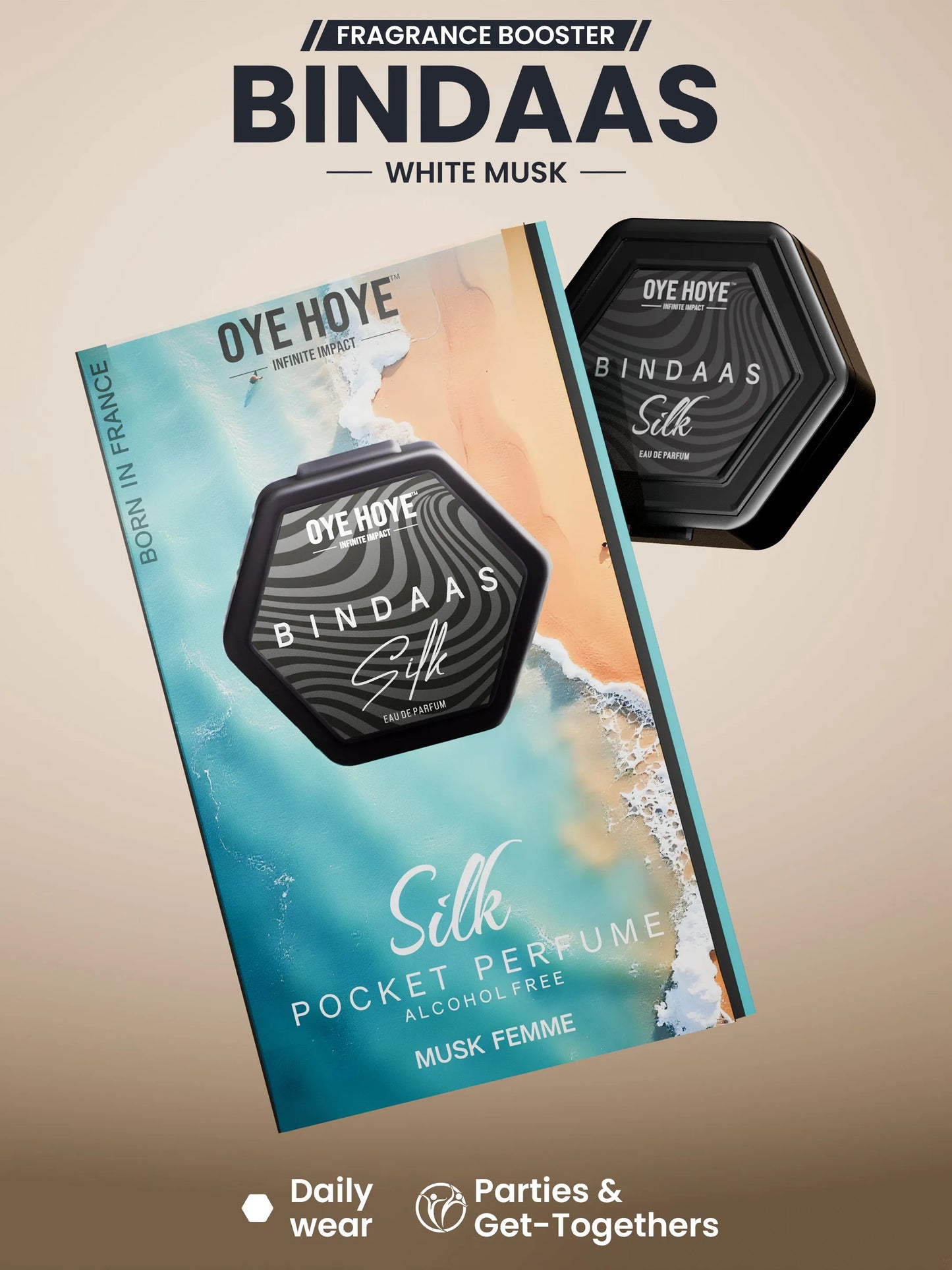 Unisex Bindaas Fragrance Booster, 6ml