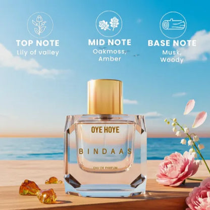 Unisex EDP Perfume, Bindaas 100ml